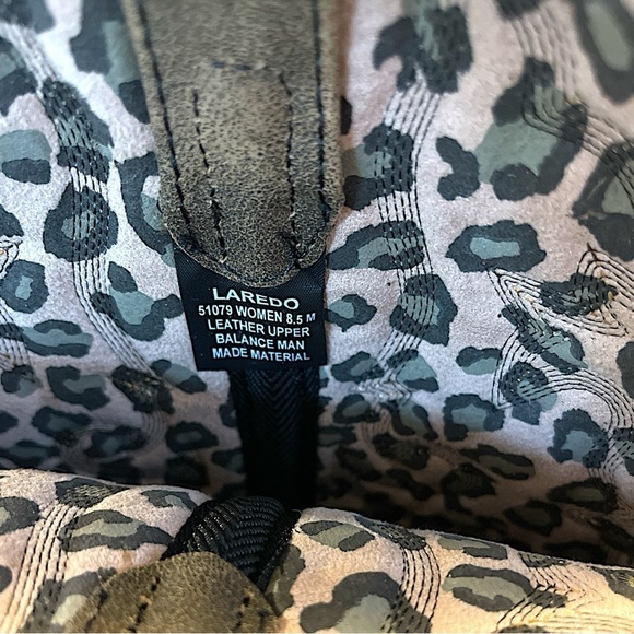 NEW! Women’s Western Brown Leather Pointed Mid Calf Cowboy Boot 8.5 - Picture 2 of 2